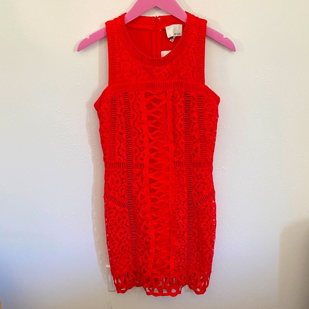 Greylin Melrose Dress In Hibiscus💕